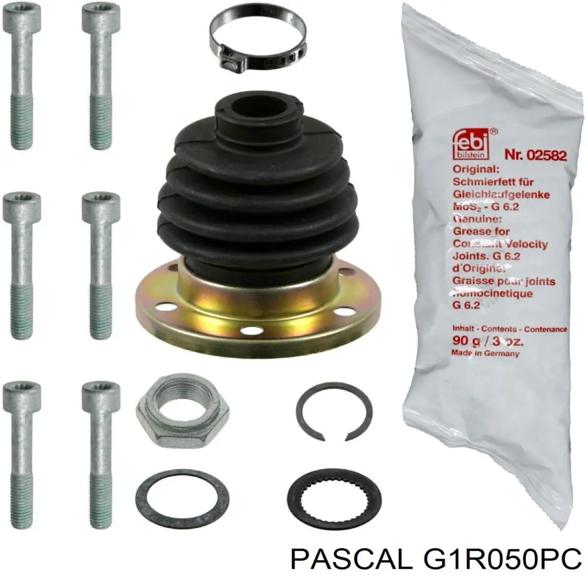 ШРУС зовнішній передній G1R050PC Pascal