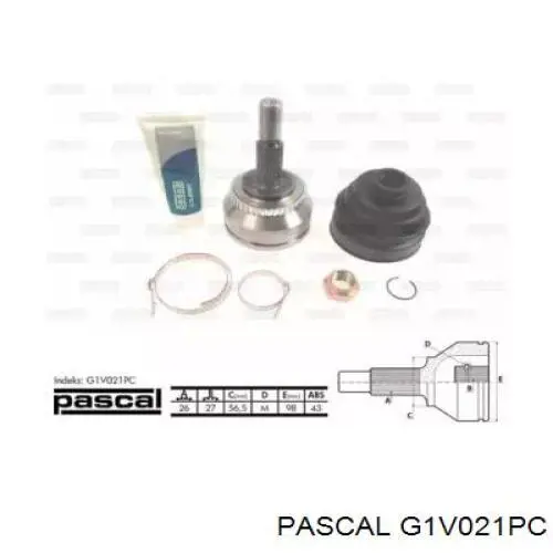 G1V021PC Pascal шрус наружный передний