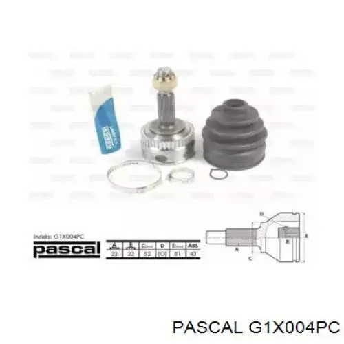 G1X004PC Pascal Наружная граната