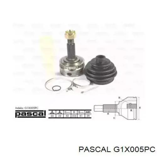 Купить G1X005PC Pascal Внешняя граната
