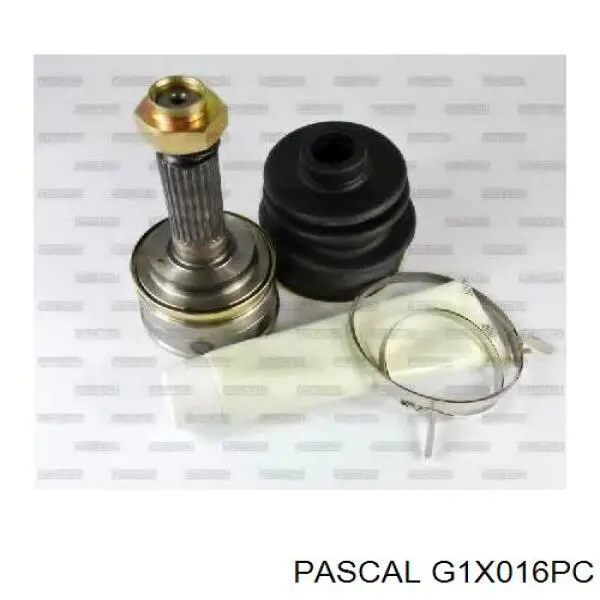 ШРУС внутренний задний G1X016PC Pascal