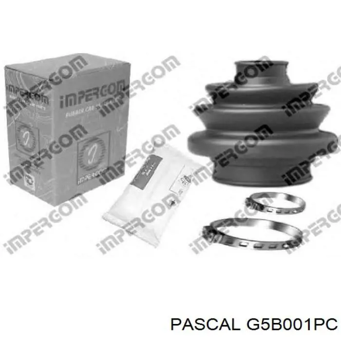 Купить G5B001PC Pascal Пыльник ШРУСа задней полуоси наружный