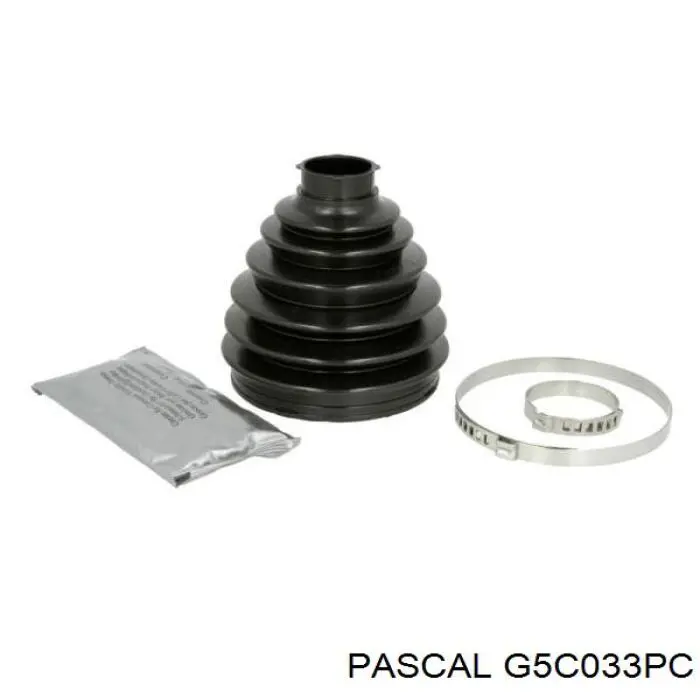 Compre G5C033PC Pascal Bota de proteção externa de junta homocinética do semieixo dianteiro