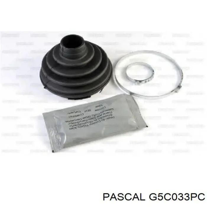 Bota de proteção externa de junta homocinética do semieixo dianteiro G5C033PC Pascal