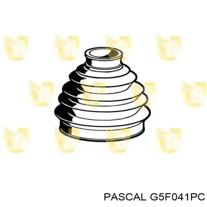 Пыльник ШРУСа передней полуоси наружный Pascal G5F041PC