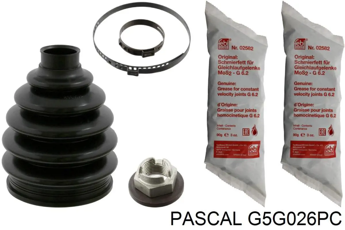 Чехол шруса Pascal G5G026PC цена, от 12.68 USD