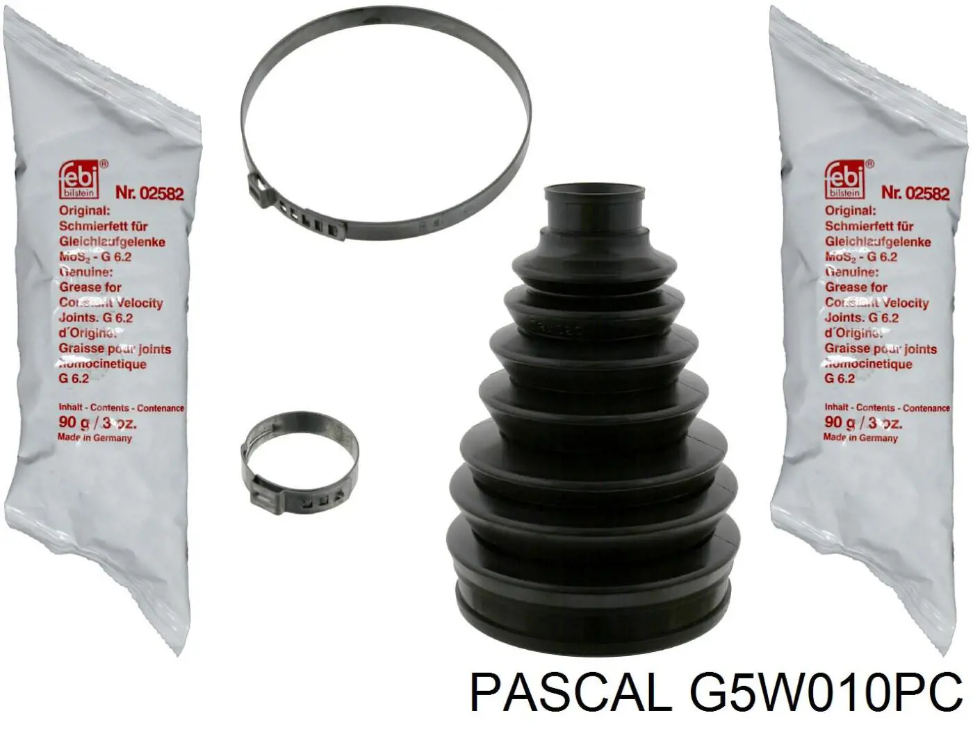 Пыльник ШРУСа передней полуоси наружный Pascal G5W010PC