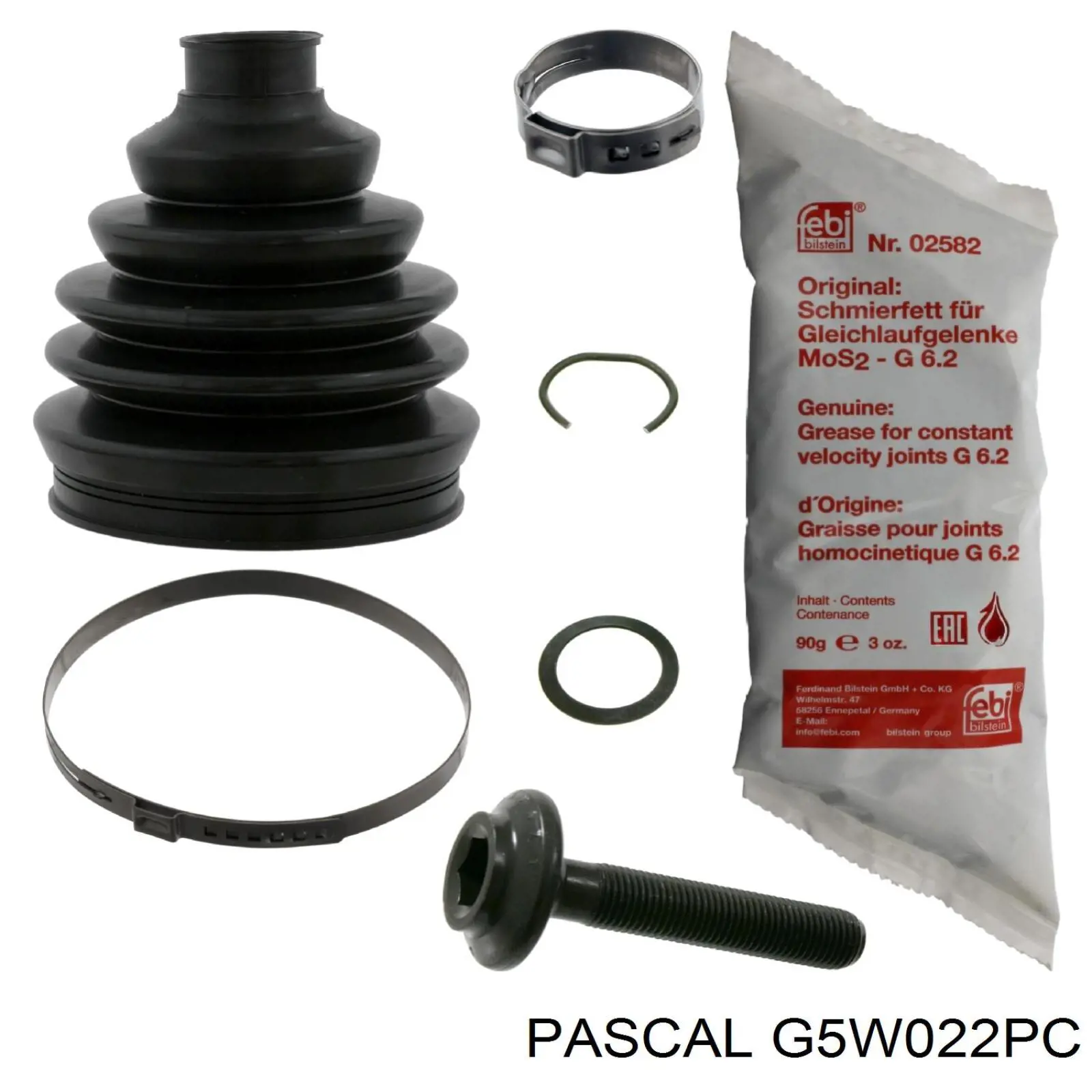 Чехол шруса Pascal G5W022PC цена, от 6.21 USD
