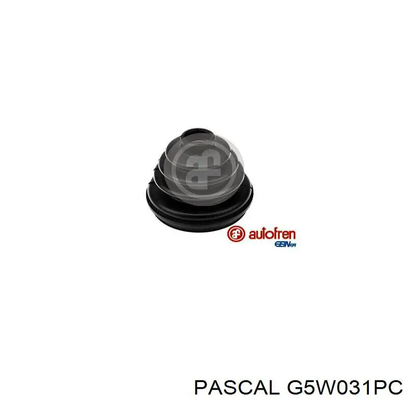Пыльник ШРУСа задней полуоси наружный G5W031PC Pascal