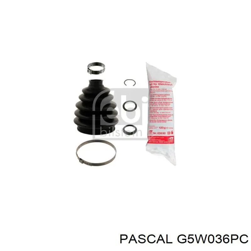 Чехол шруса Pascal G5W036PC цена, от 6.93 USD