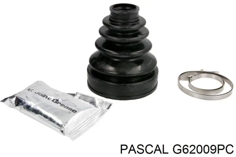 Пыльник шарнира угловых скоростей внутренний передний Pascal G62009PC цена, от 8.05 USD