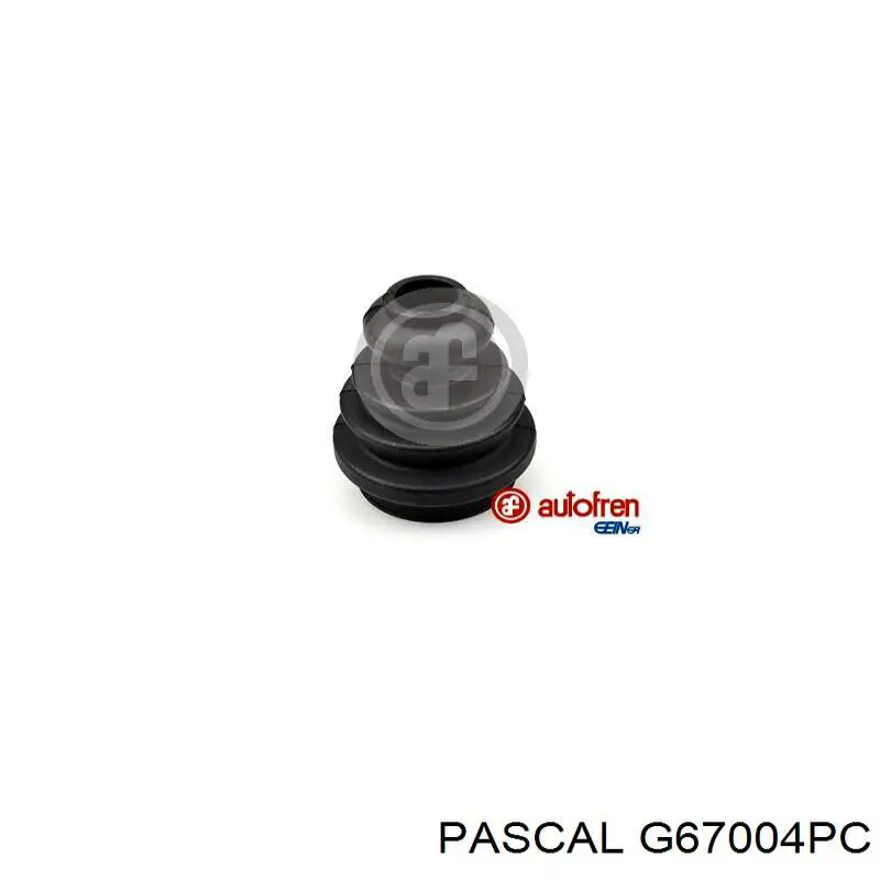 Пыльник шарнира угловых скоростей внутренний передний Pascal G67004PC цена, от 6.91 USD