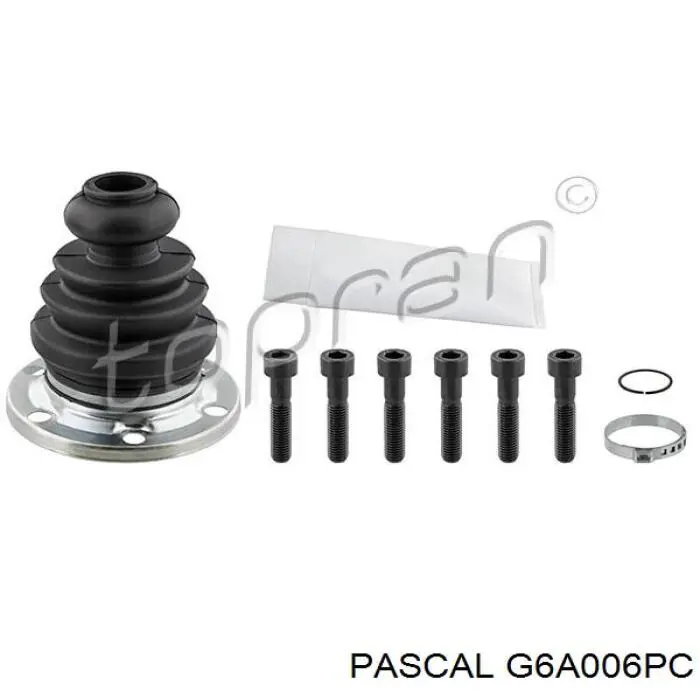 Пыльник ШРУСа внутренний G6A006PC Pascal