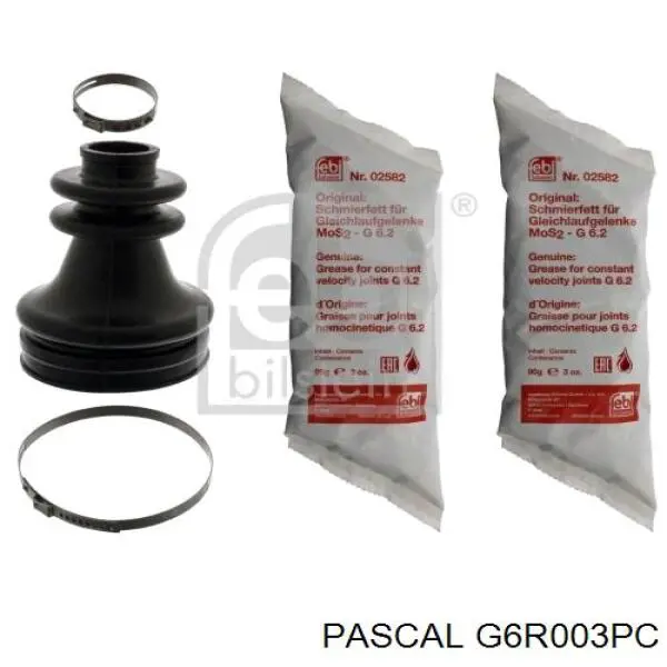 Compre G6R003PC Pascal Bota de proteção interna de junta homocinética do semieixo dianteiro