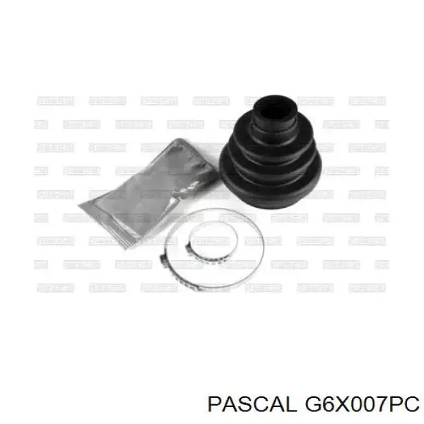 Пыльник ШРУСа внутренний, передней полуоси Pascal G6X007PC
