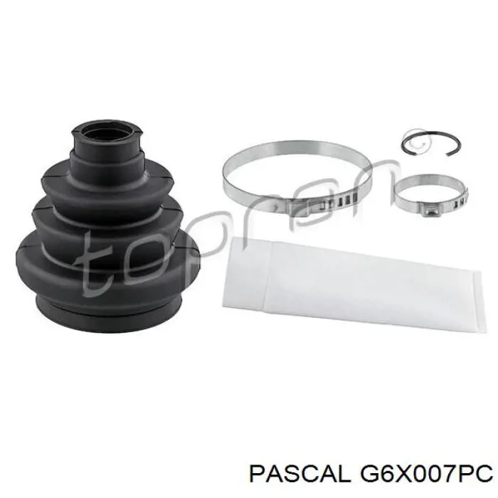 Пыльник шарнира угловых скоростей внутренний передний Pascal G6X007PC цена, от 7.71 USD