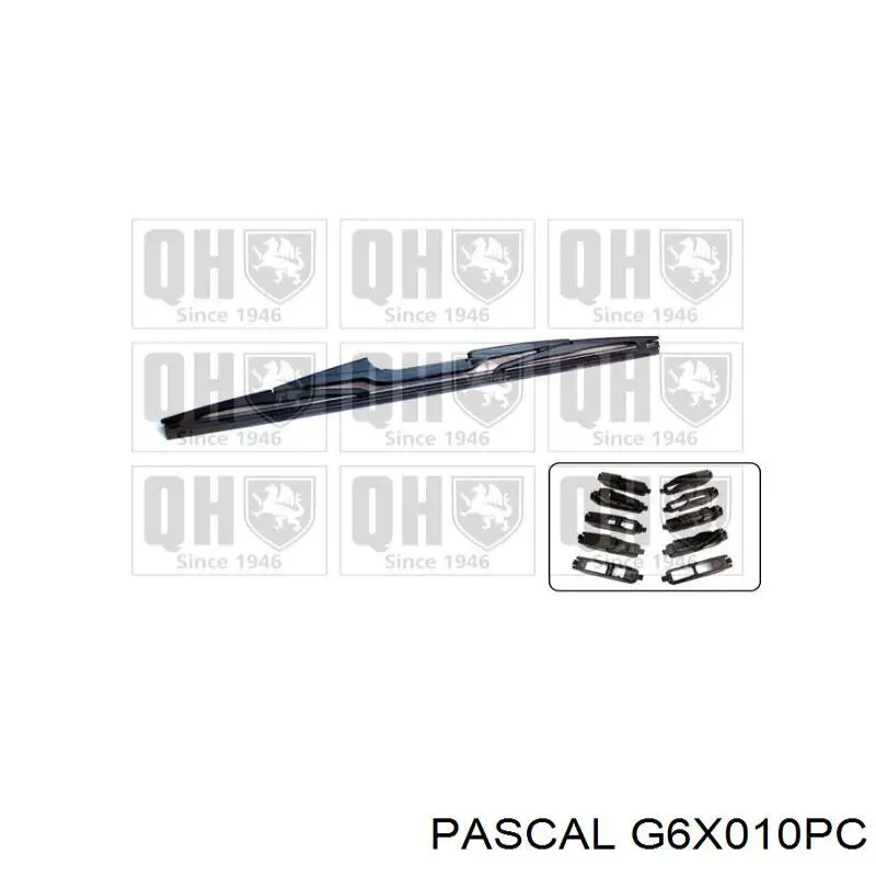Пыльник ШРУСа передней полуоси внутренний левый G6X010PC Pascal