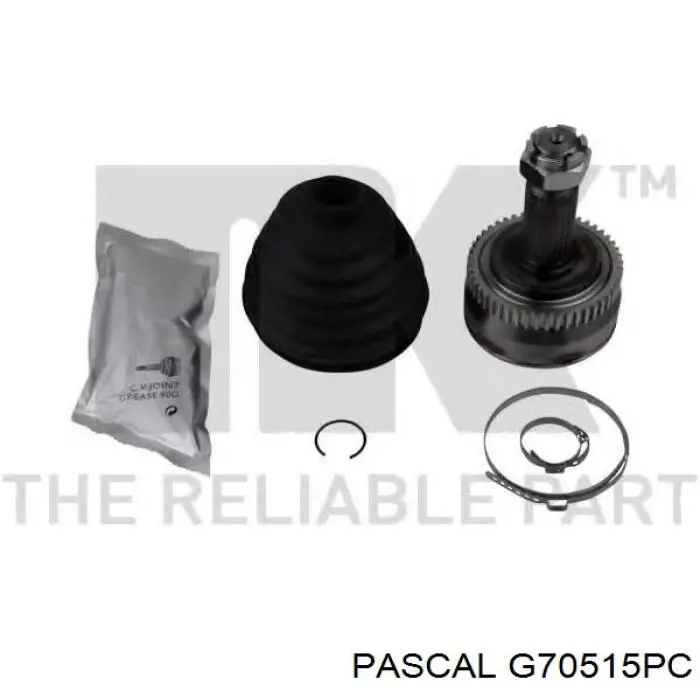 ШРУС внутренний G70515PC Pascal