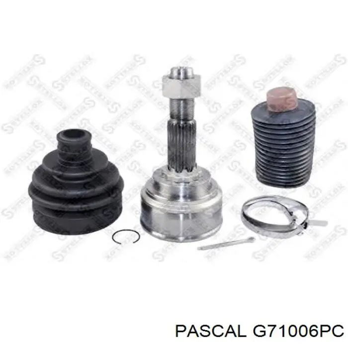 ШРУС внутренний G71006PC Pascal