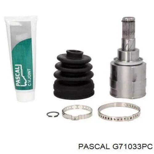 ШРУС внутренний, задний Pascal G71033PC цена, от 28.07 USD