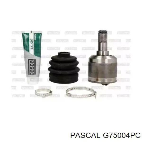 Шарнир угловых скоростей внутренний передний Pascal G75004PC цена, от 37.45 USD