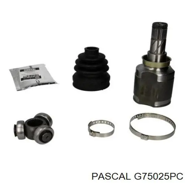 G75025PC Pascal Полуось передняя, правая