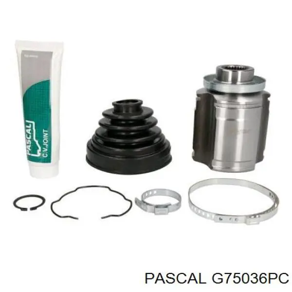 Шарнир привода внутренний Pascal G75036PC цена, от 57.18 USD