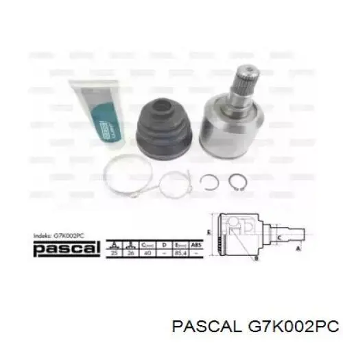 Купить G7K002PC Pascal ШРУС внутренний задний
