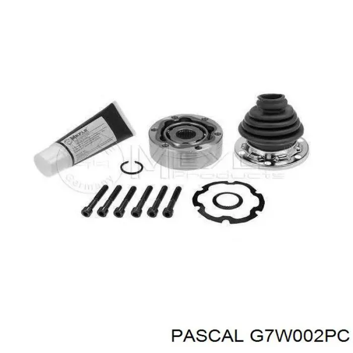 Шрус внутренний левый G7W002PC Pascal