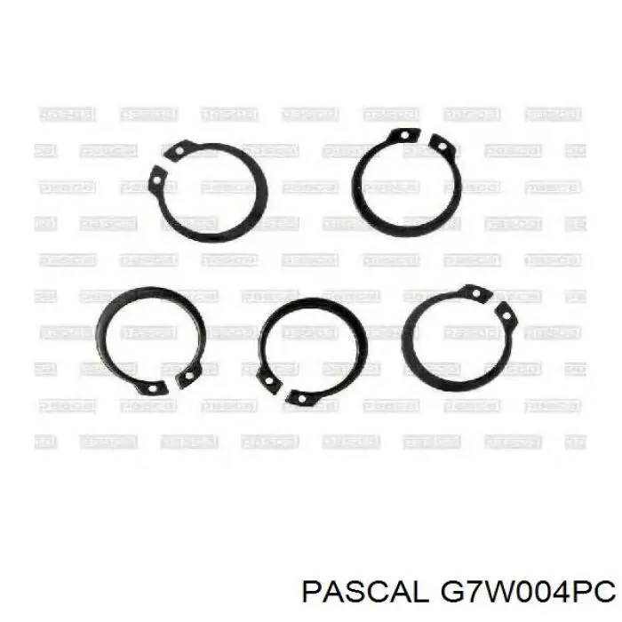 Шарнир угловых скоростей внутренний передний Pascal G7W004PC цена, от 28.78 USD