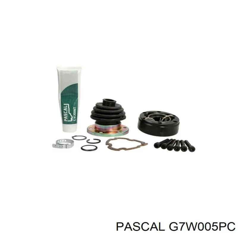 Шарнир угловых скоростей внутренний передний Pascal G7W005PC цена, от 20.84 USD