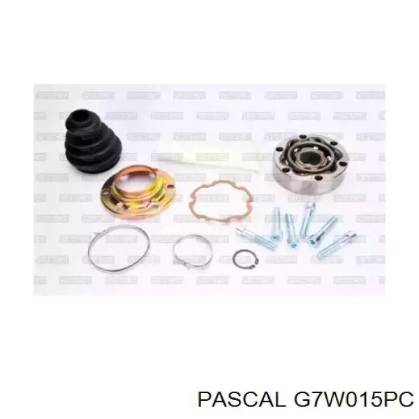 Шарнир угловых скоростей внутренний передний Pascal G7W015PC цена, от 30.70 USD