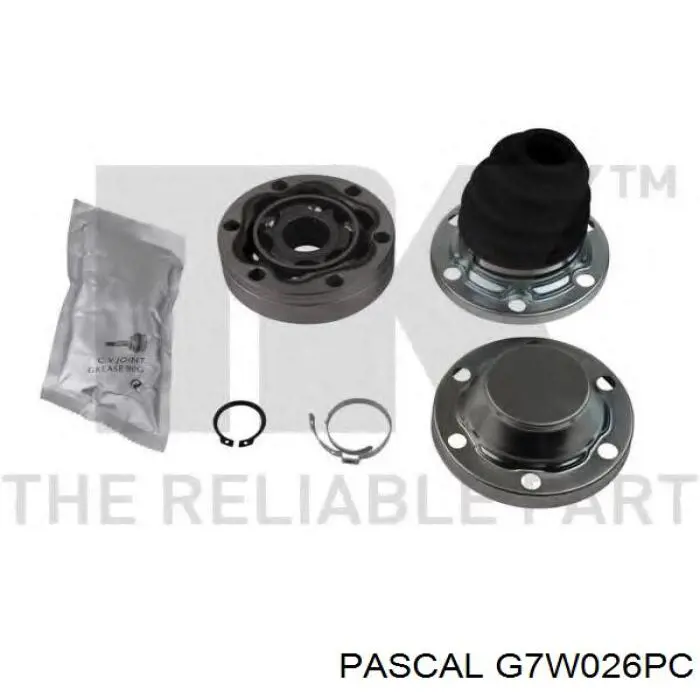 Купить G7W026PC Pascal ШРУС внутренний