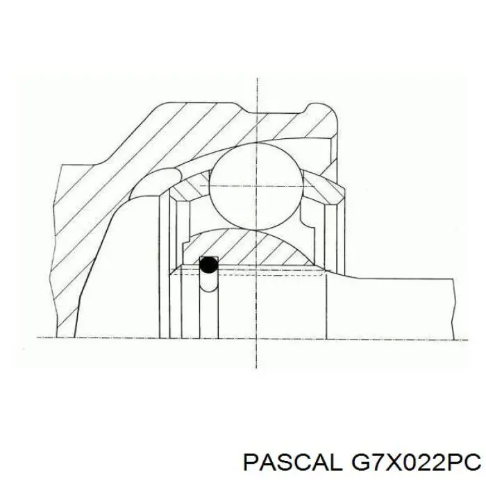 Купить G7X022PC Pascal ШРУС внутренний