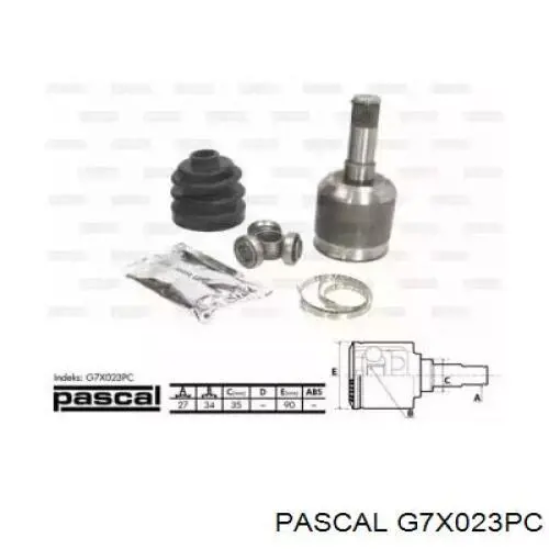 ШРУС внутренний G7X023PC Pascal
