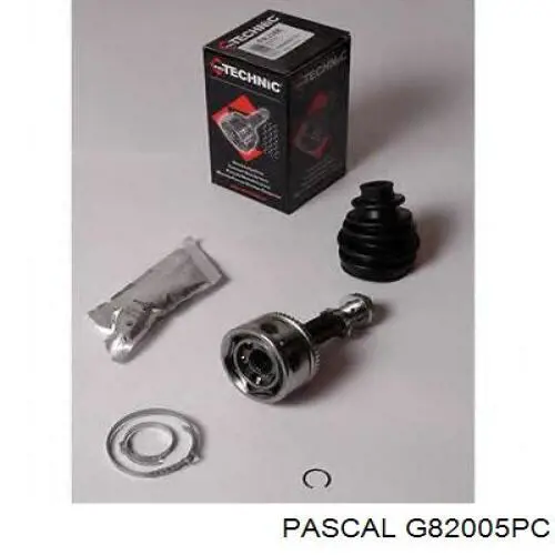 ШРУС внутренний G82005PC Pascal