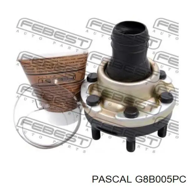 ШРУС карданного вала заднего, задний G8B005PC Pascal