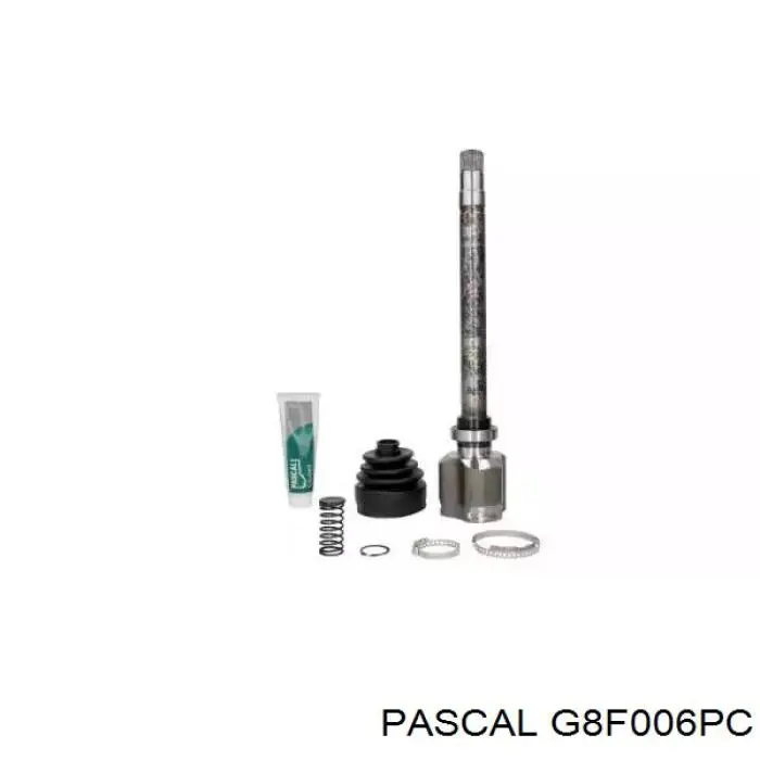 G8F006PC Pascal шрус внутренний передний правый