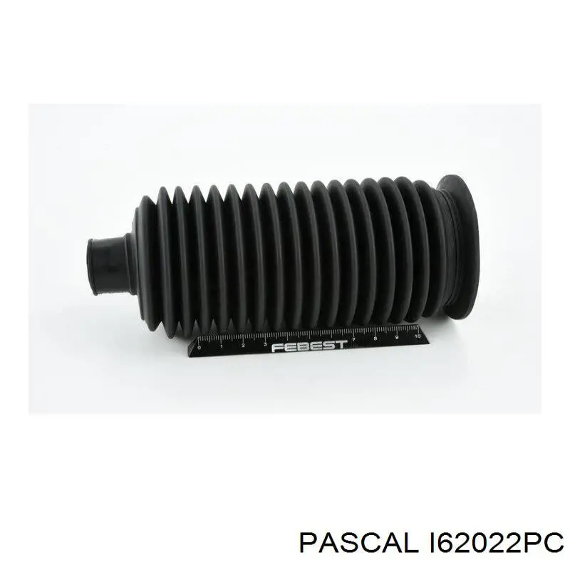 Compre I62022PC Pascal Bota de proteção do mecanismo de direção (de cremalheira)