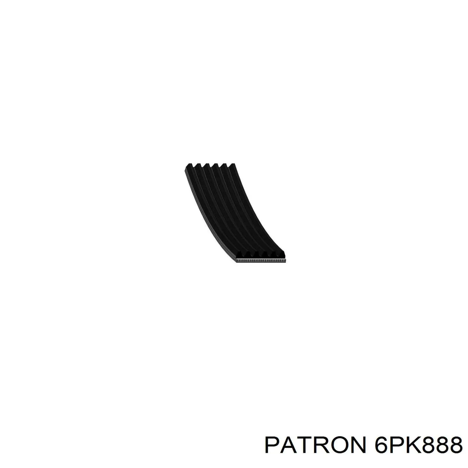 Ремень генератора 6PK888 Patron