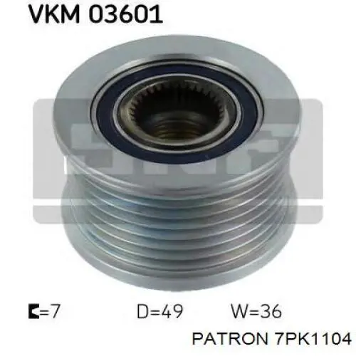 7PK1104 Patron Поликлиновый ремень