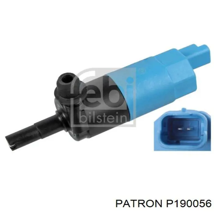 Насос омывателя фар P190056 Patron