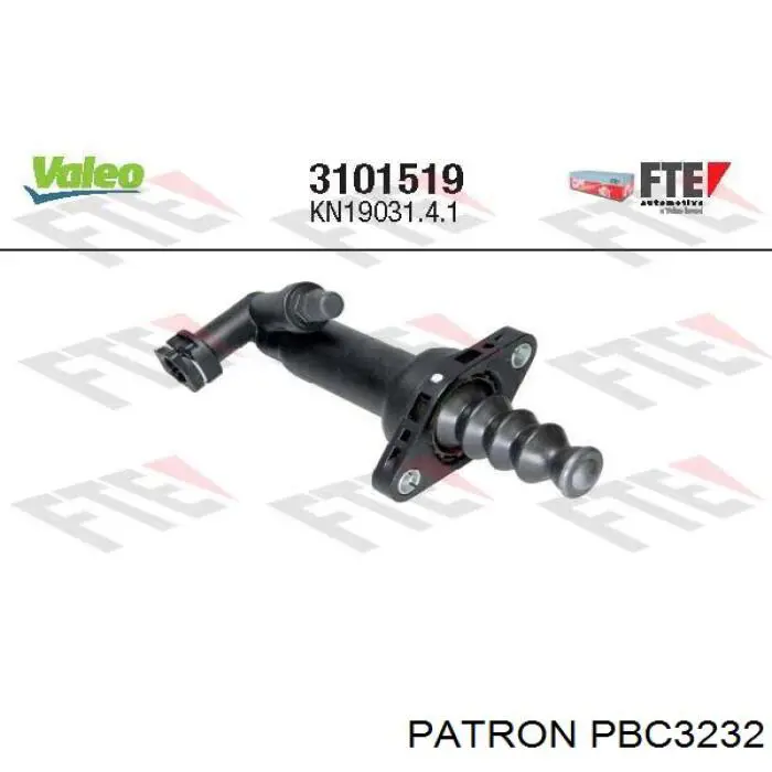 Рабочий цилиндр сцепления Patron PBC3232 цена, от 29.54 USD
