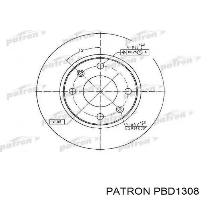 Тормозные диски 94375425 General Motors