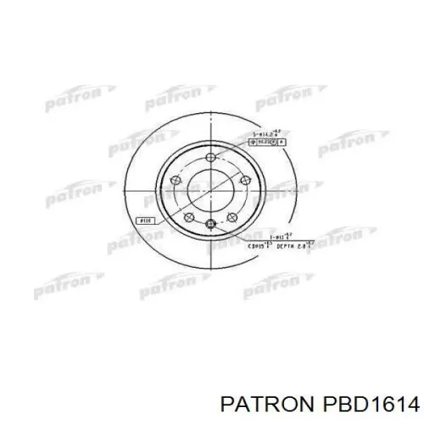 Передние тормозные диски 90223919 Opel