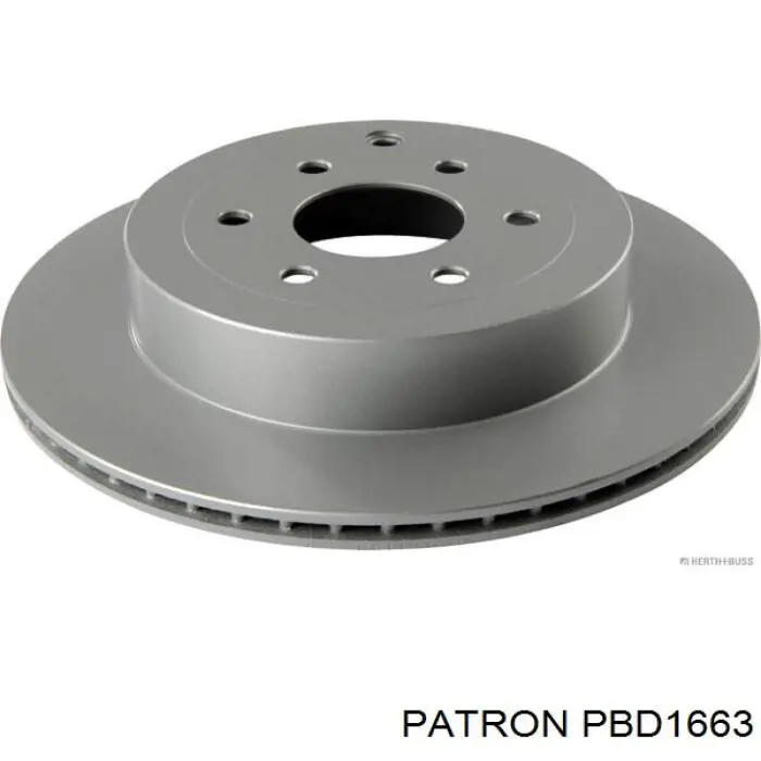 Тормозные диски PBD1663 Patron