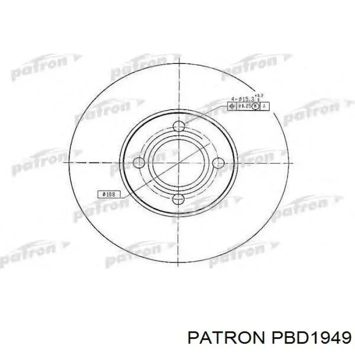 Тормозные диски 227982 Hart