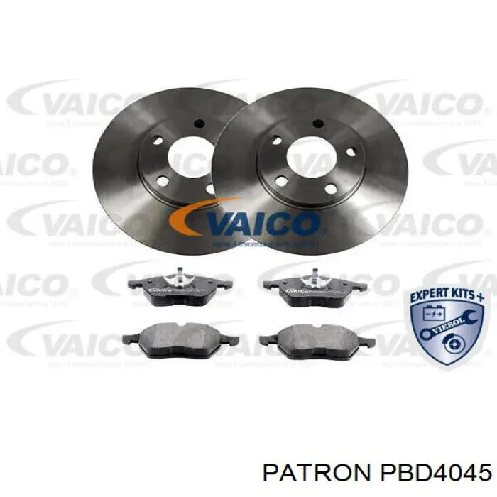 Передние тормозные диски 6040320 Kraft