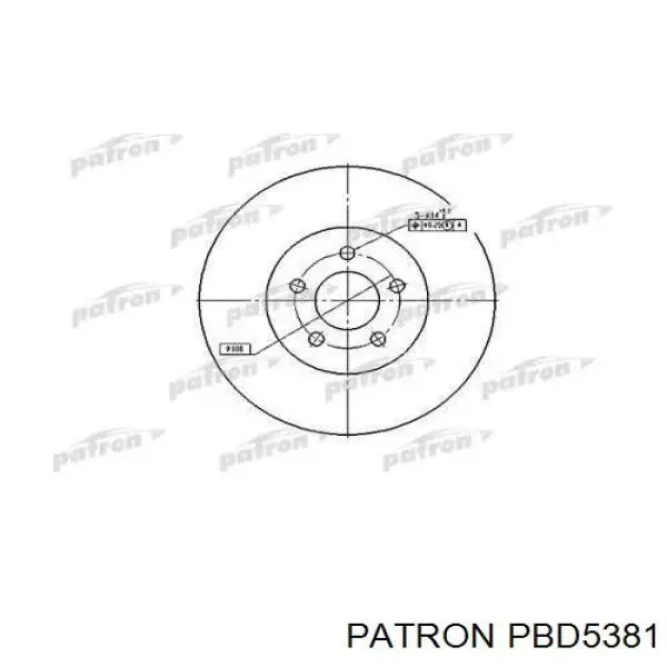 Передние тормозные диски QP70902041 International