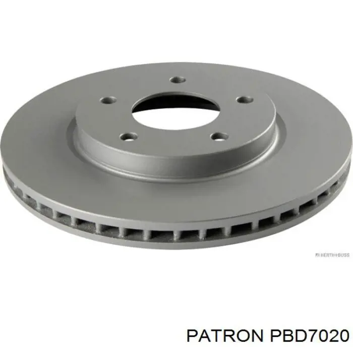 Передние тормозные диски PBD7020 Patron